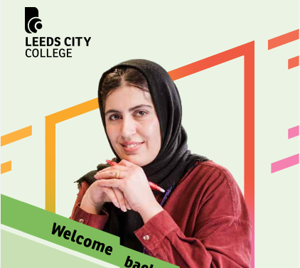 Front cover of the Adult Prospectus