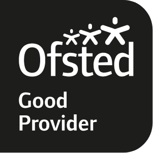 Ofsted Good Provider black logo