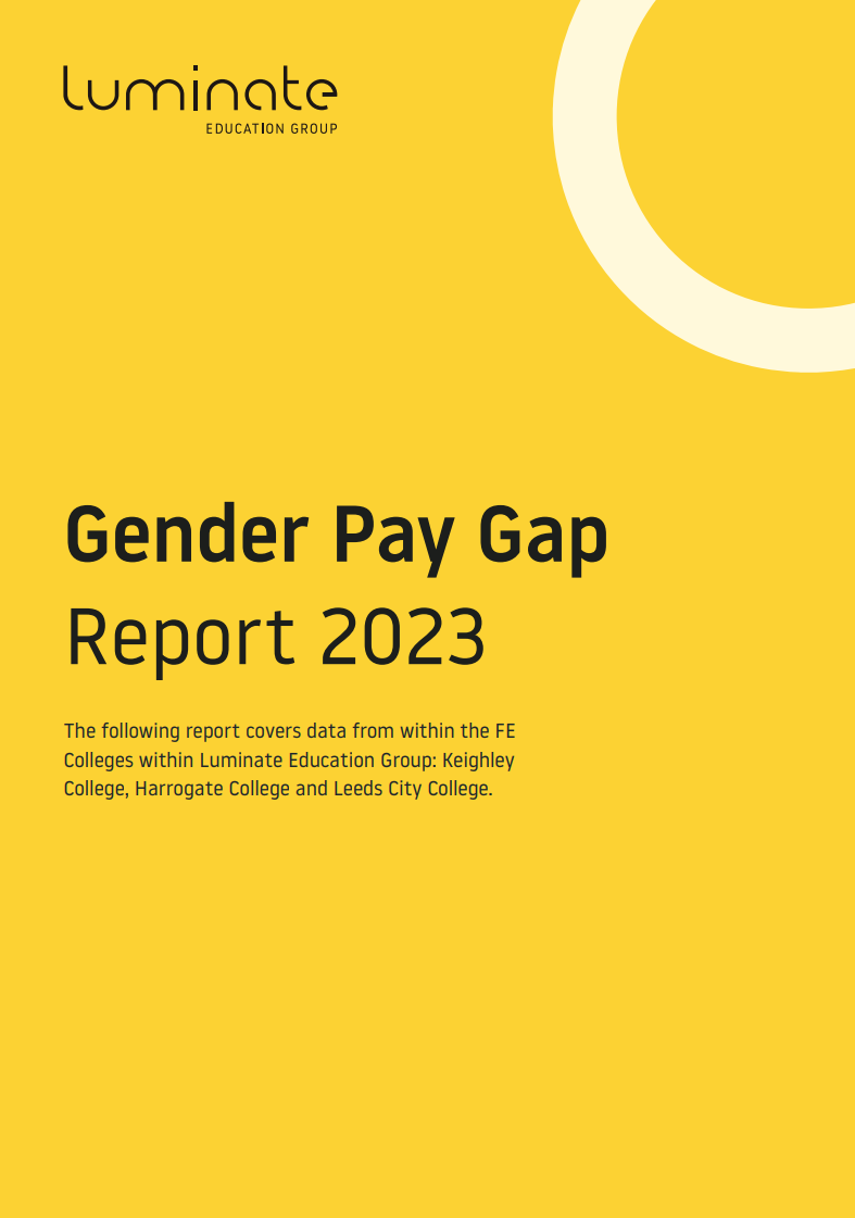 Gender Pay Gap Report 2023 cover