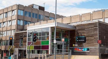 Leeds City College Park Lane campus building