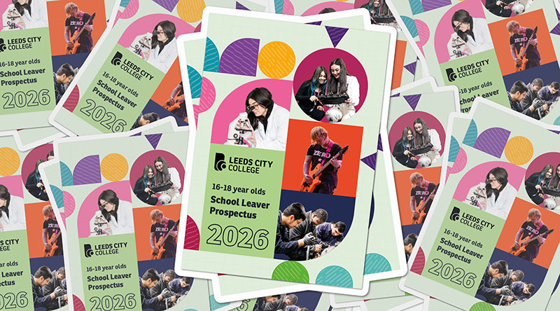 Leeds City College 16-18 year olds School Leaver Prospectus 2026