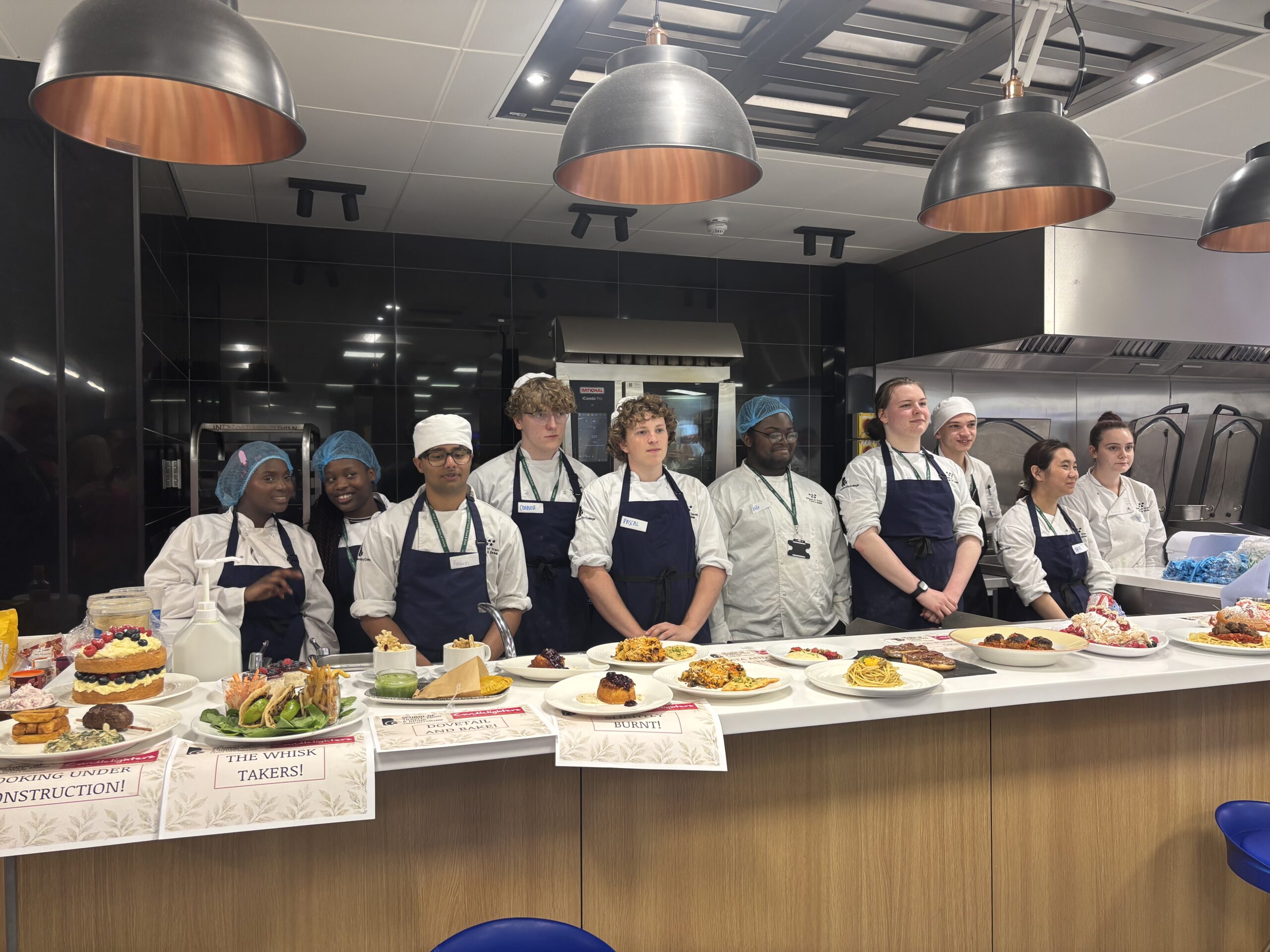 Leeds City College students