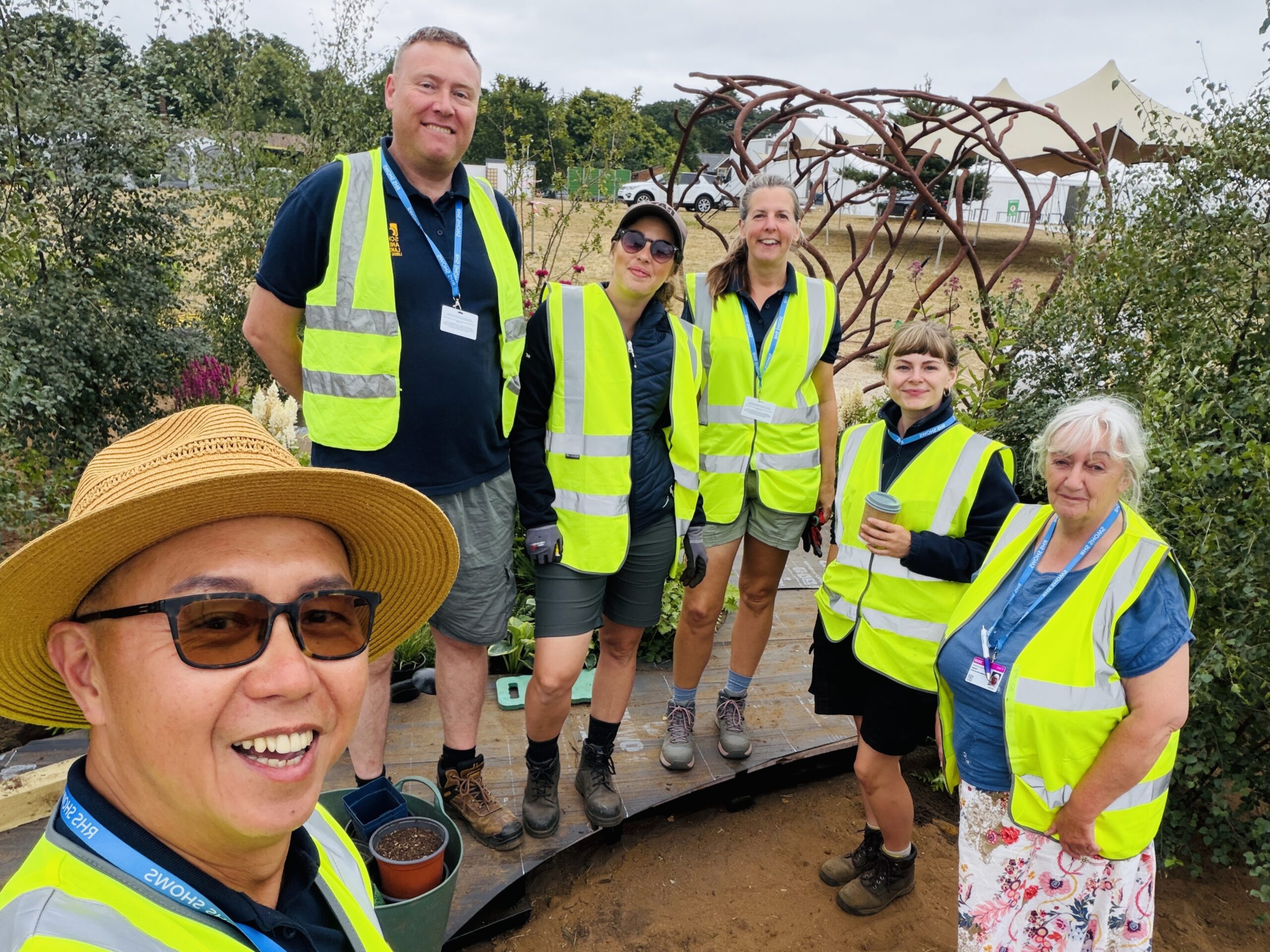 Level 3 horticulture students RHS Sandringham